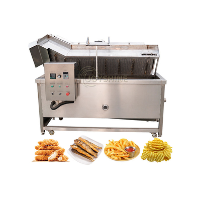Industrial Continuous Fryer for Precise Temperature Control Temperature Ranges 0-300